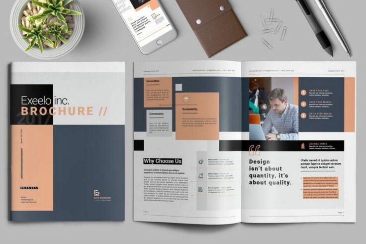 View Information about 28-Page Creative Brochure Template