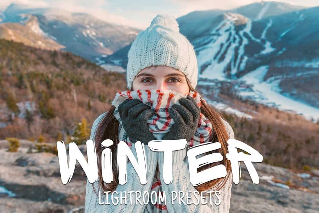 50 Winter Lightroom Presets