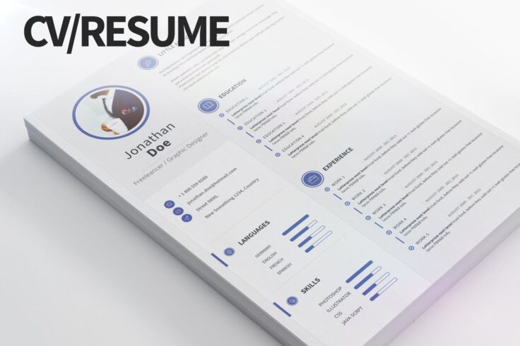 View Information about A4 Resume Template