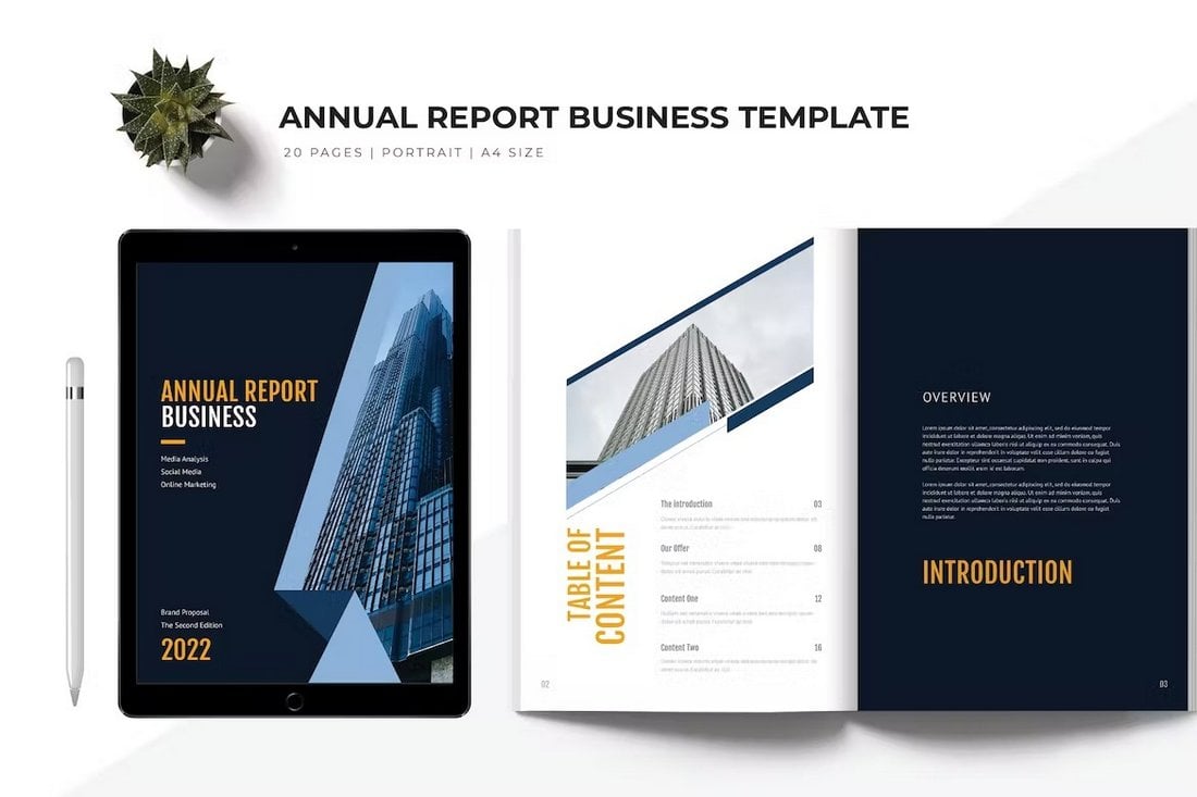 Annual Report Word Document Template
