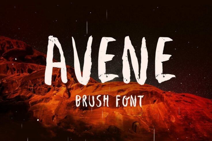 View Information about Avene Brush Font