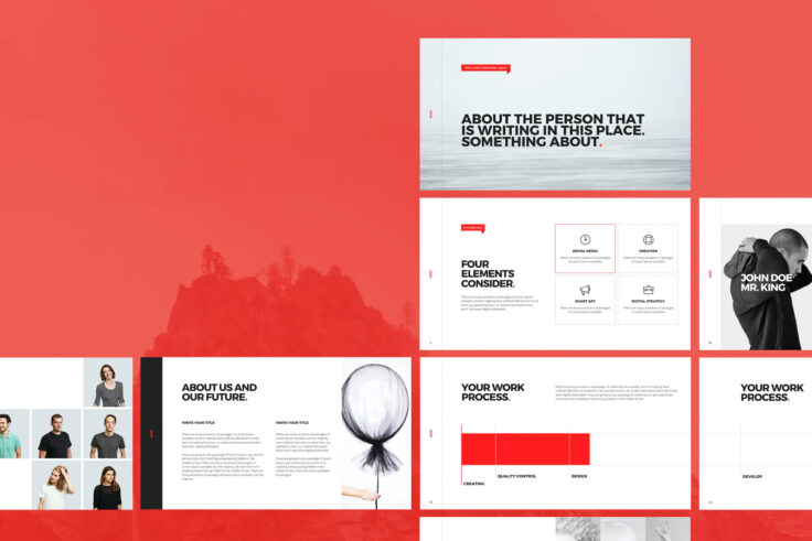 View Information about Balance – Clean Presentation Template