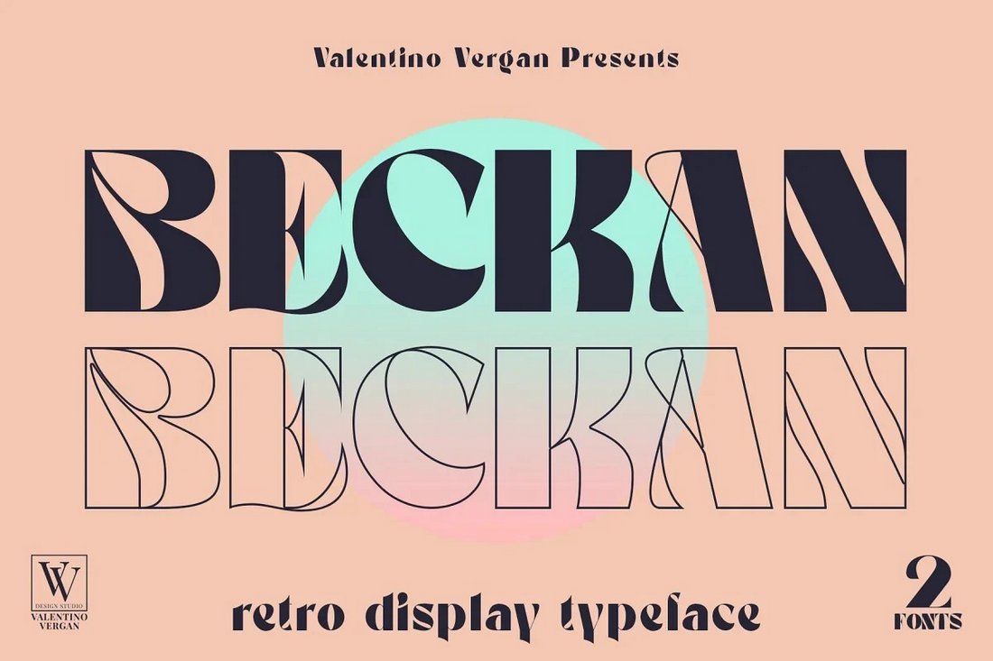 Beckan - Free Modern Aesthetic Font
