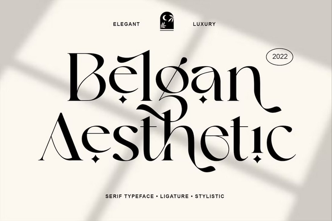 Belgan Aesthetic - Luxury Font