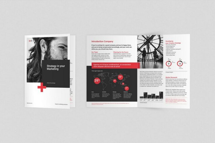 View Information about Bi-Fold Corporate Business Brochure