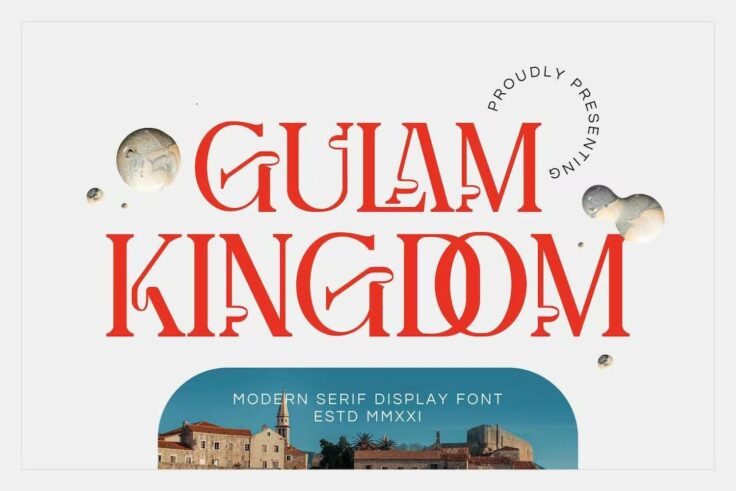 View Information about Gulam Kingdom Poster Font