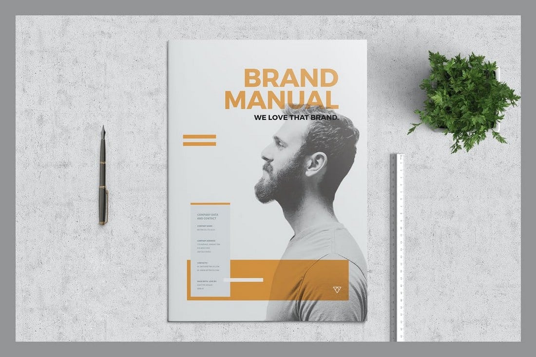 Brand Manual - Affinity Publisher Brochure Template