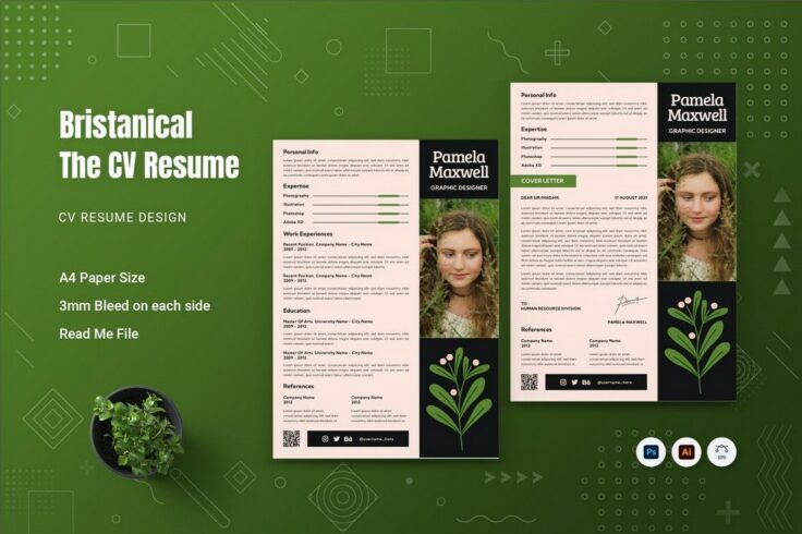 View Information about Bristanical Resume Template