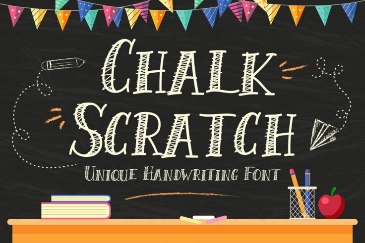 View Information about Chalk Scratch Typeface