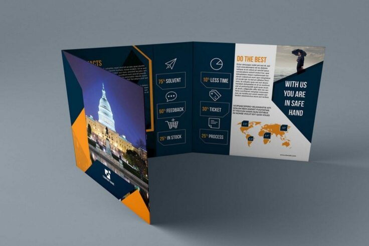 View Information about Modern Square Brochure Template