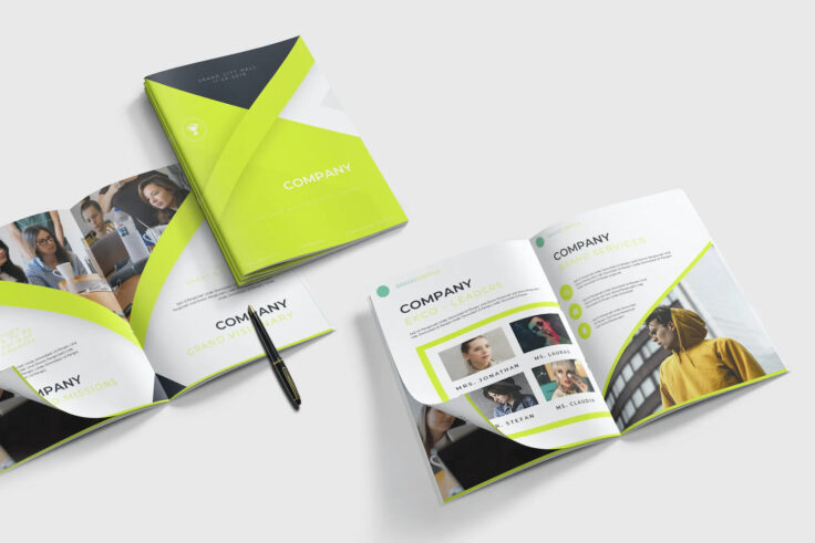 View Information about Company Profile Brochure Template