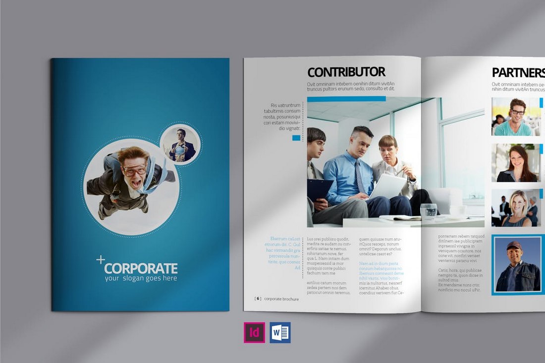 Corporate Brochure - InDesign & Word