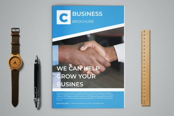 View Information about 12-Page Corporate Brochure Template