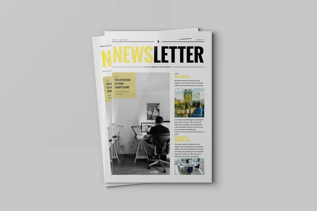 Creative Agency Newsletter Template