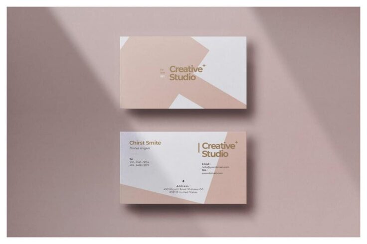 View Information about Creative Brand Business Card Template