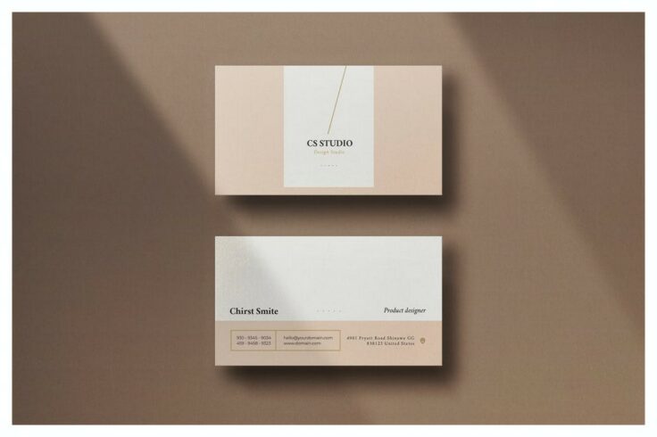 View Information about Pastel Business Card Template