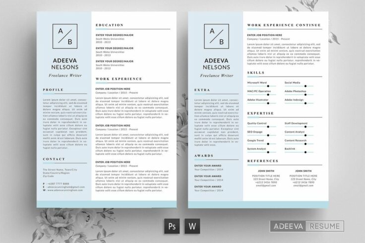 View Information about Creative & Simple Resume Template