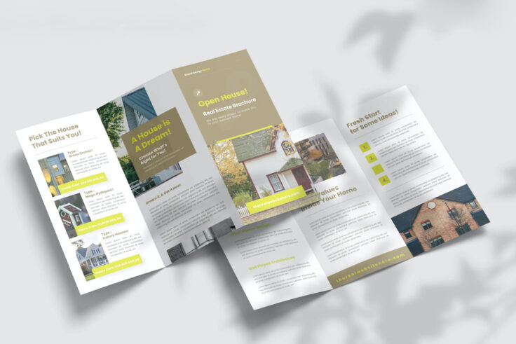 View Information about Elegant Real Estate Brochure Template