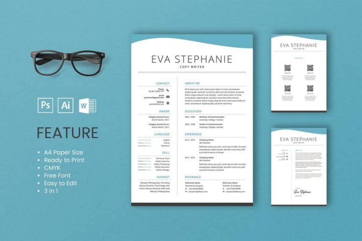View Information about Eva Resume Template