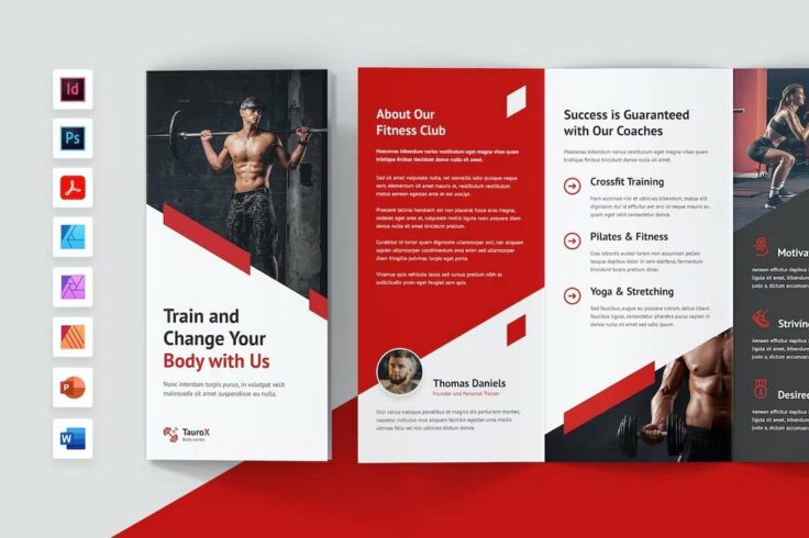 View Information about Fitness & Gym Brochure Template
