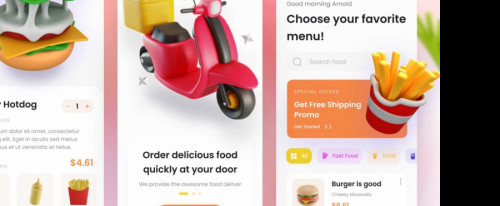 View Information about Food Deliver App
