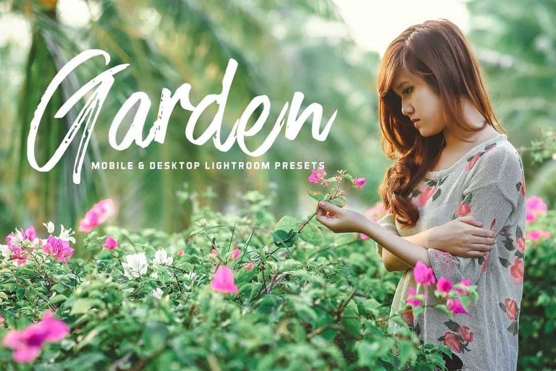 Garden Mobile & Desktop Lightroom Presets