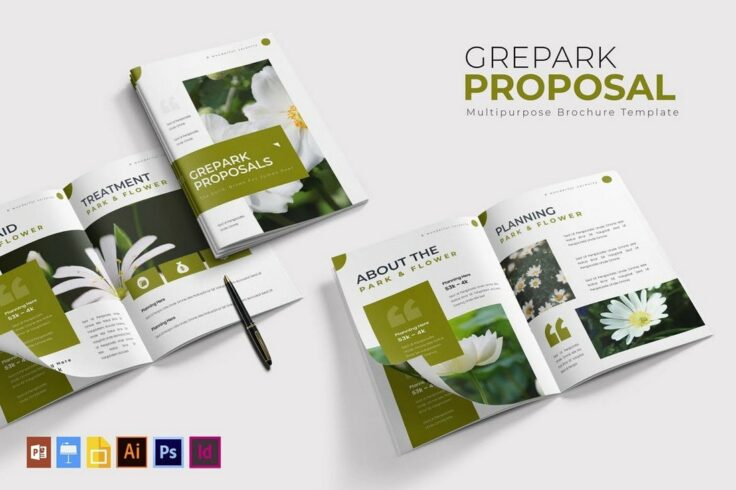 View Information about Grepark Brochure Template