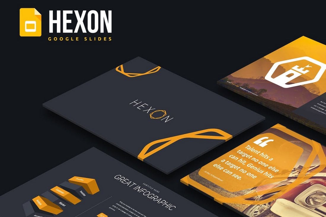 Hexon - Google Slides Template