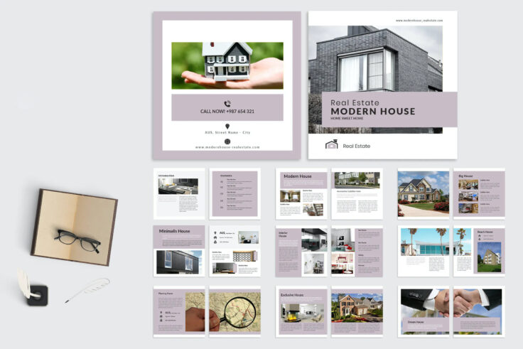 View Information about Multipurpose Real Estate Template
