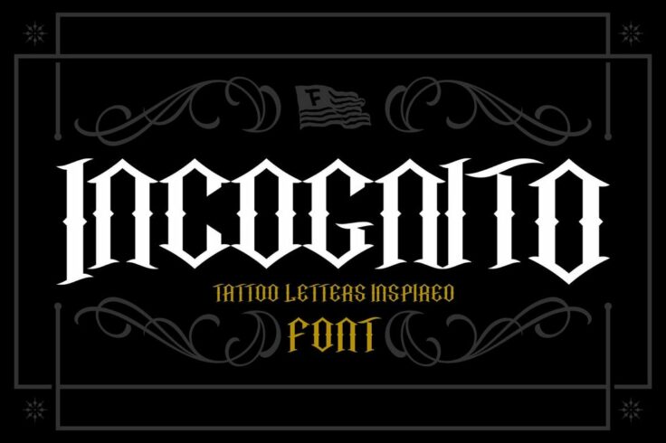 View Information about Incognito Font