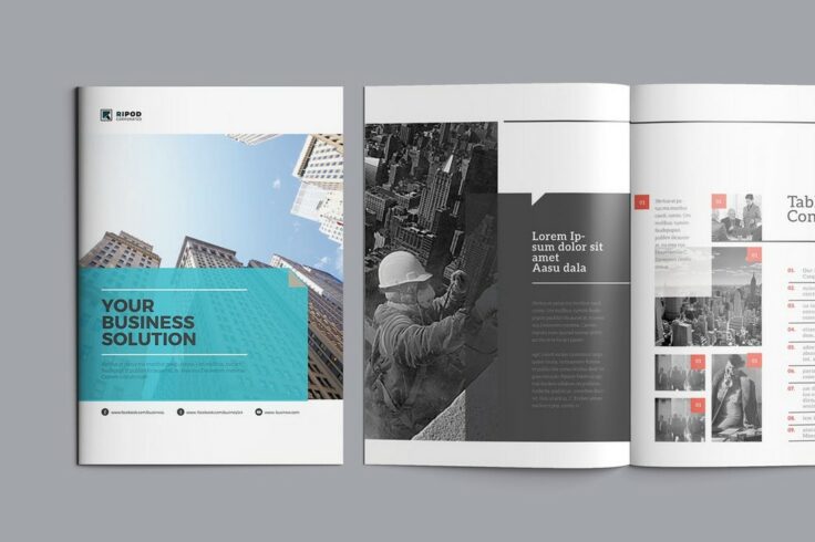 View Information about InDesign Corporate Brochure Template