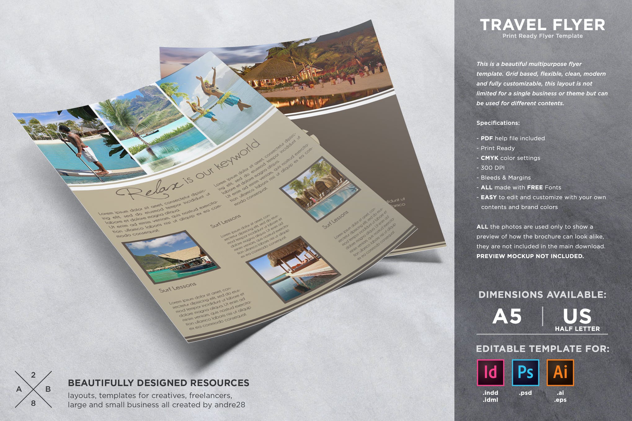 indesign flyer templates