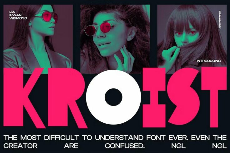 View Information about Kroist Experimental Font