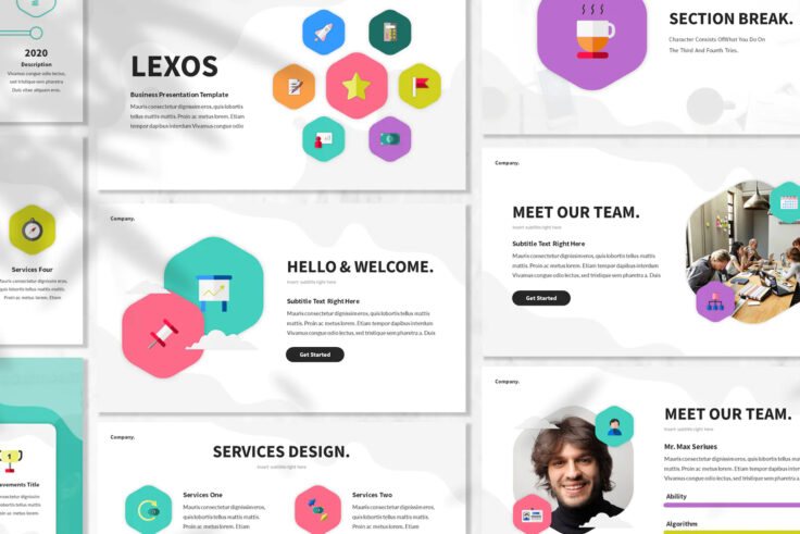 View Information about Lexos Pitch Deck Template