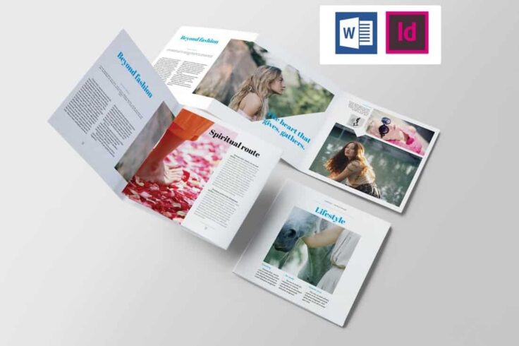 View Information about Lifestyle & Fashion Brochure Template