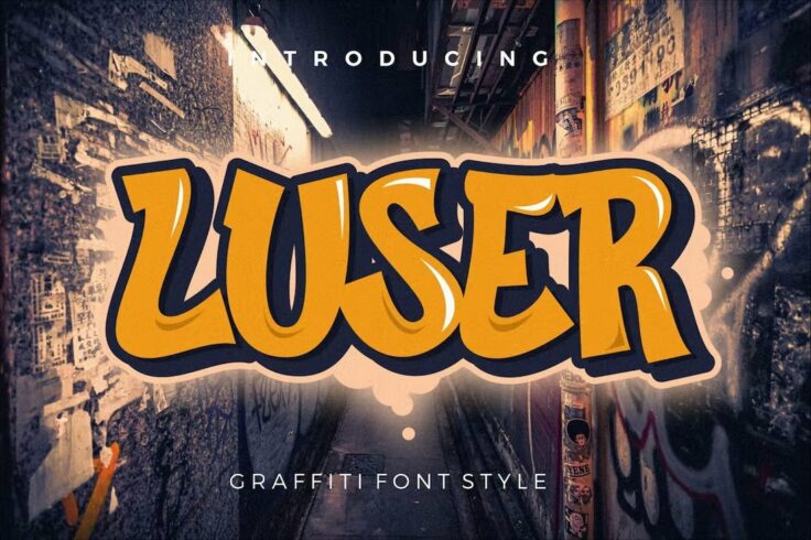 View Information about Luser Graffiti Font
