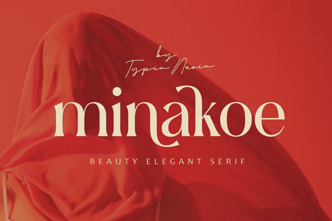 Minakoe - Beauty Aesthetic Serif Font