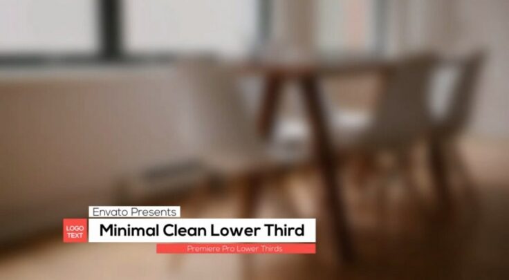 View Information about Minimal & Clean Lower Thirds Templates