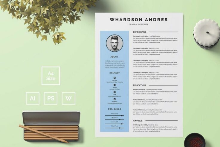 View Information about Whardson Resume Template