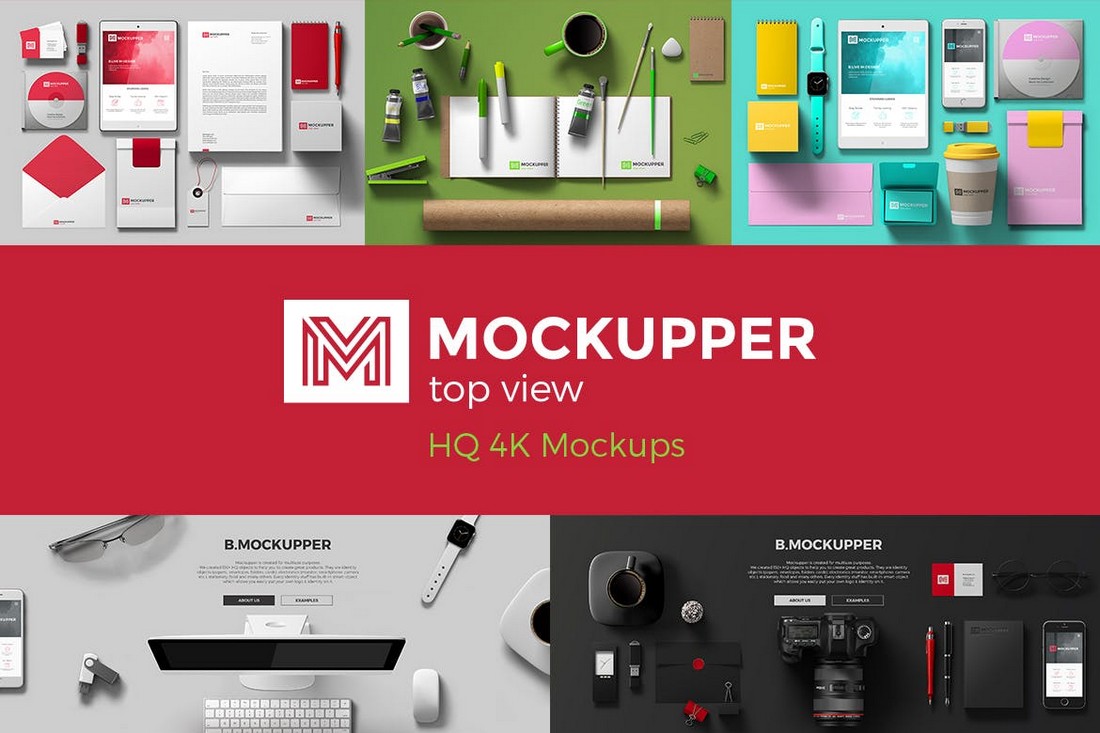 Mockupper - Top View 4K Mockup Generator