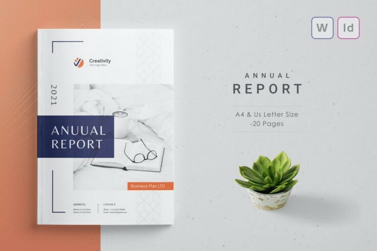 View Information about Annual Report Brochure Template