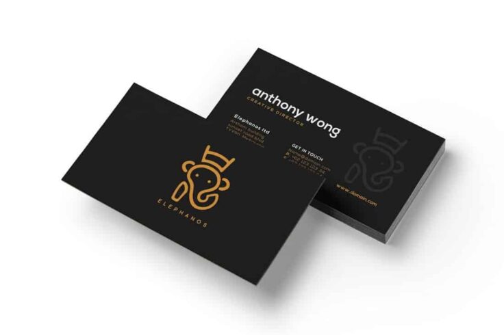 View Information about Logogram Business Card Template
