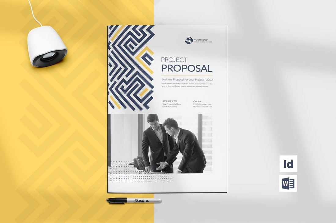 Modern Project Proposal MS Word Template