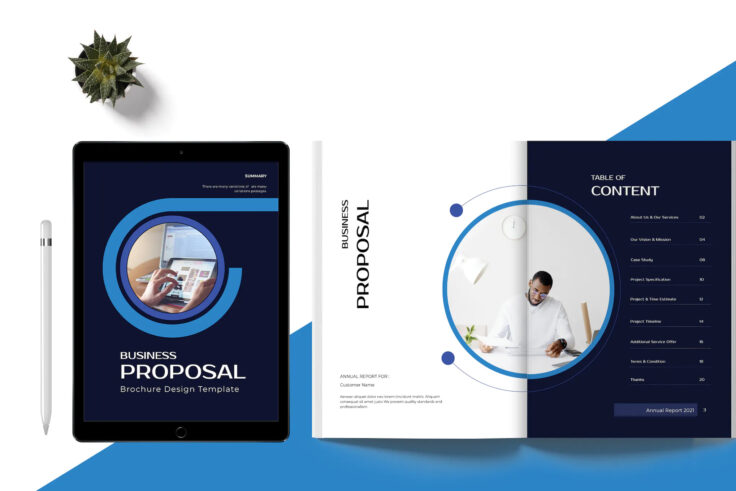View Information about Modern Proposal Brochure Template