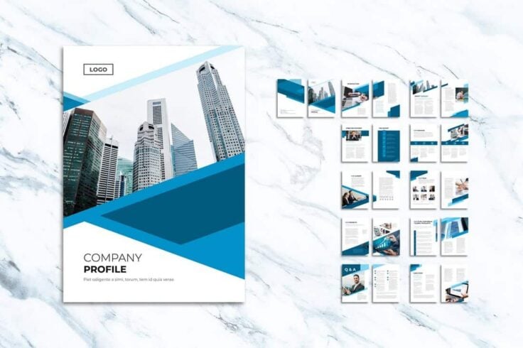 View Information about Multipurpose Company Profile Brochure Template