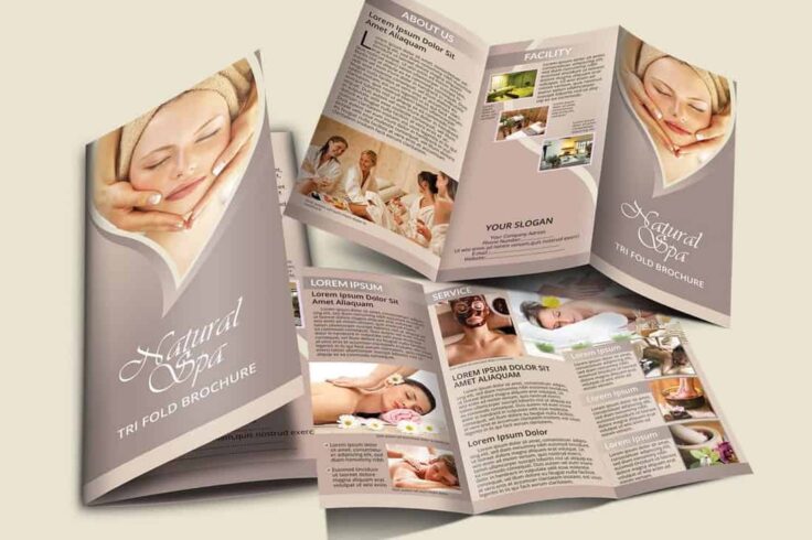 View Information about Natural Spa Brochure Template