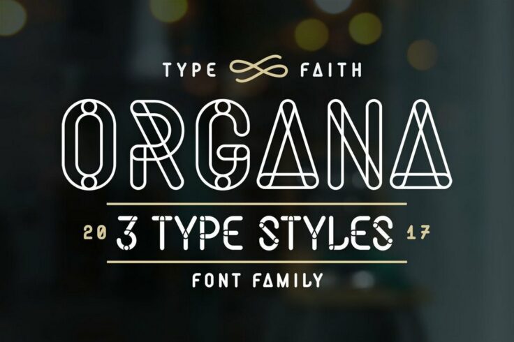 View Information about Organa Caps Font