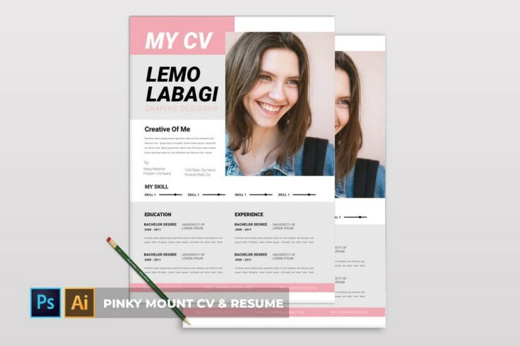 View Information about Pinky Mount Resume Template