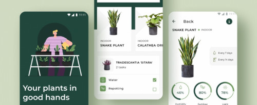 View Information about Plants App