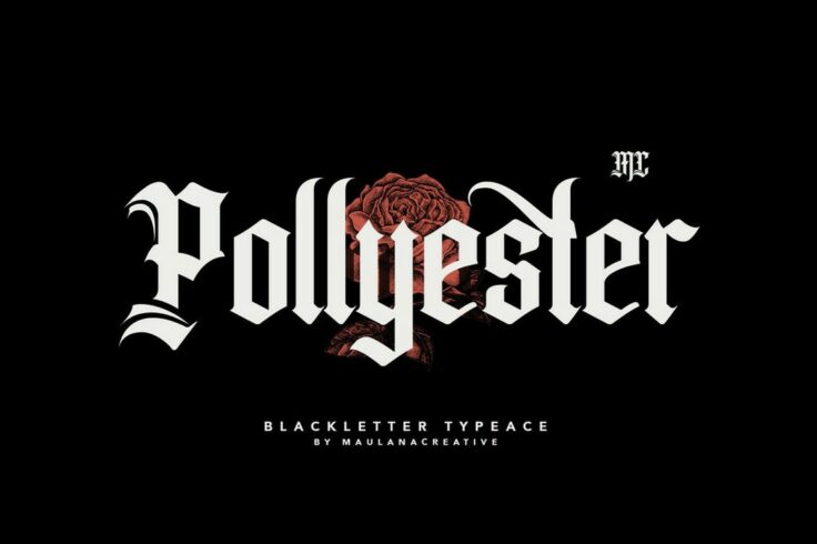 View Information about Pollyester Gothic Font